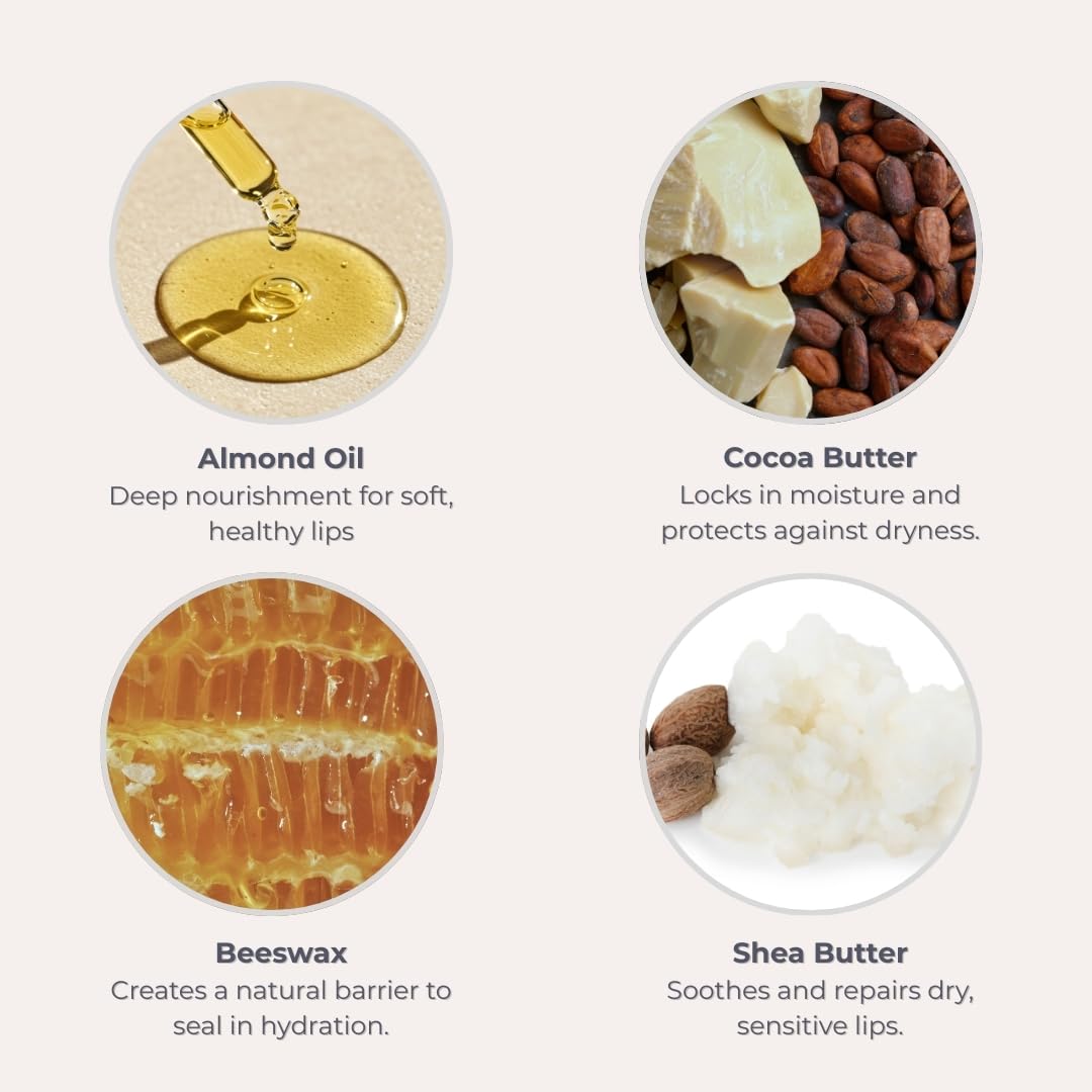 KØØZMETIK L2 Tangerine Lip Balm | Natural lip Moisturizing Care With Shea Butter, Cocoa Butter, Beeswax & Almond Oil | Hydrating Repair Formula For Soft, Smooth & Healthy Lips - Image 8