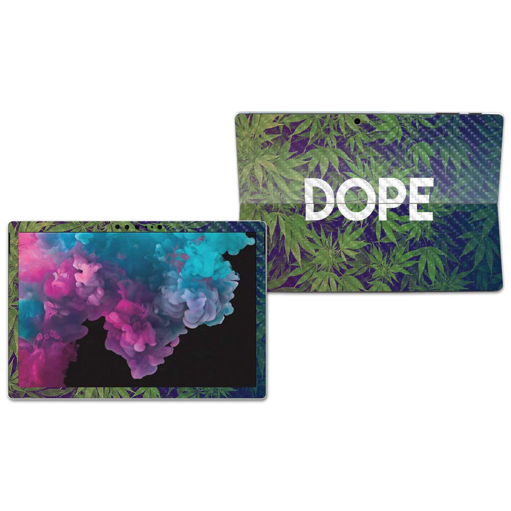 MIGHTY SKINS MightySkins Carbon Fiber Skin for Microsoft Surface Pro 6 - Dope | Protective, Durable Textured Carbon Fiber Finish | Easy to Apply, Remove, and Change Styles | Made in The USA