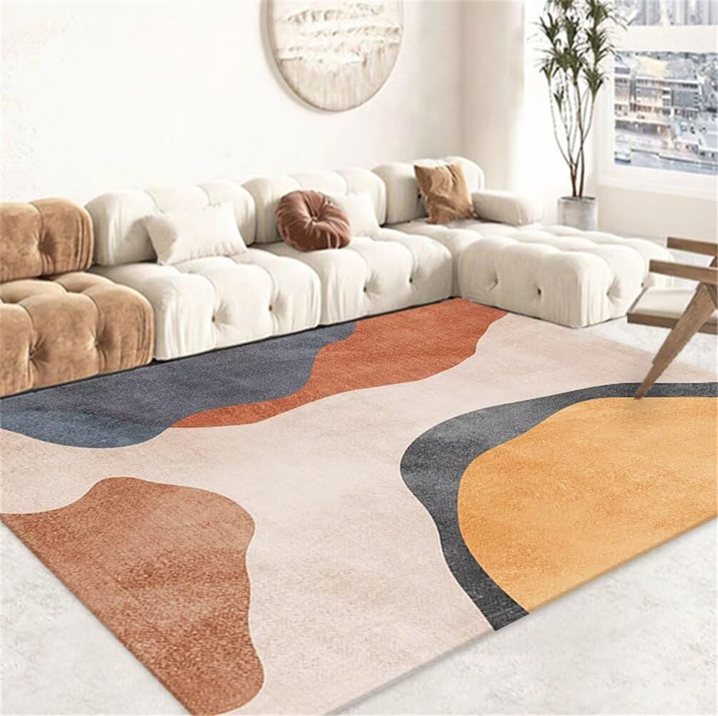 Tapis ado fille jaune et gris pour relooker un couloir ou une chambre
