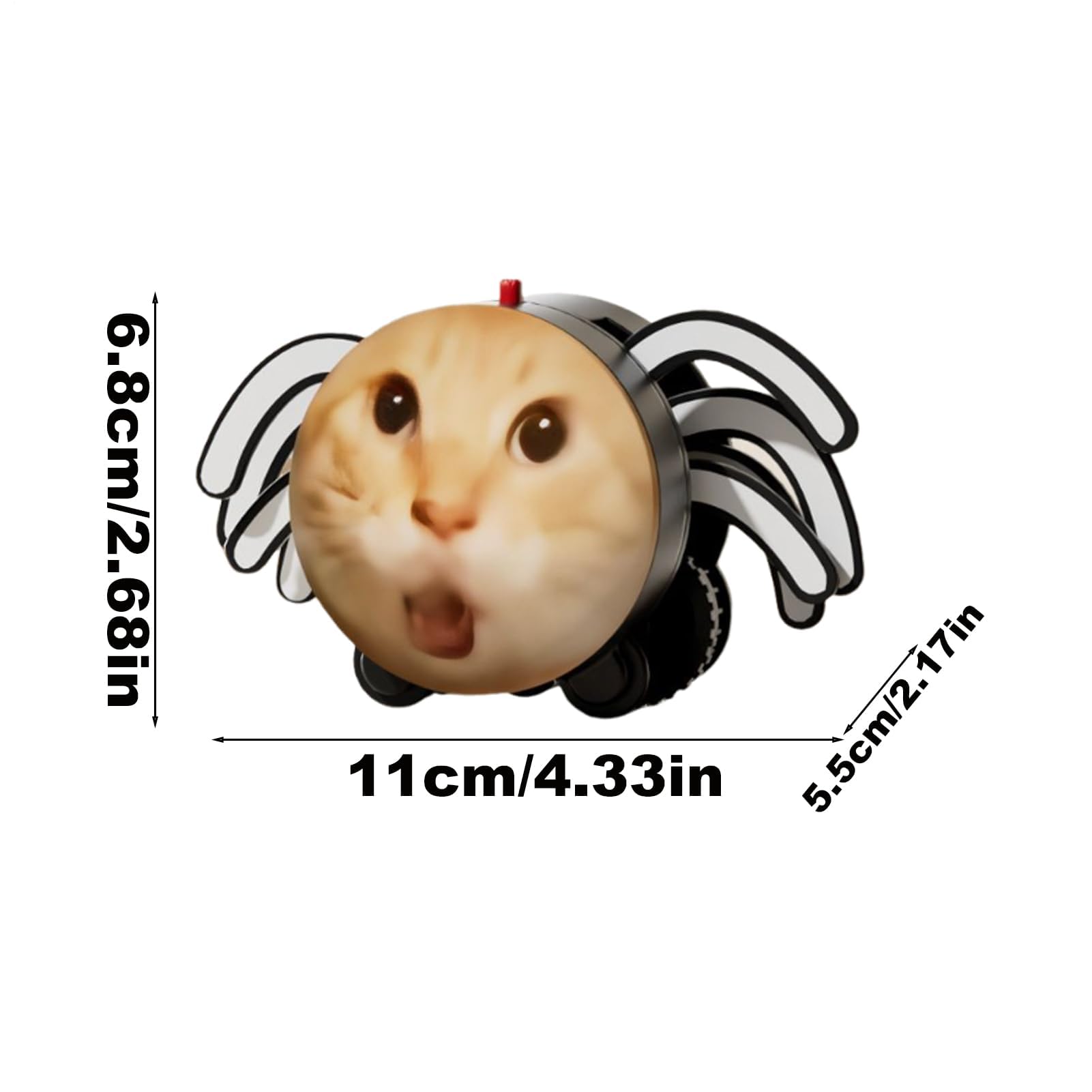 Juguetes para Gatos， Dispositivo automático Interactivo móvil for Mascotas Gatito hogar cumpleaños Navidad al Aire Libre