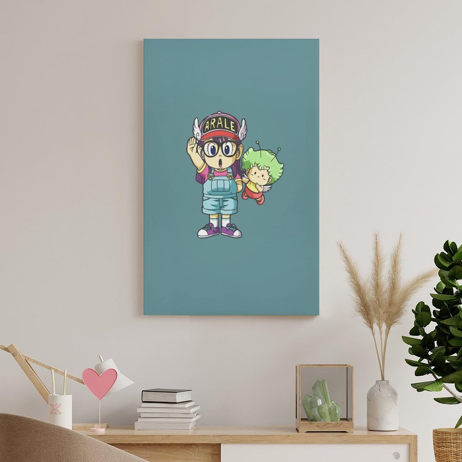 Amazon.co.jp: ドクタースランプ アラレちゃん アートポスター 飾り絵