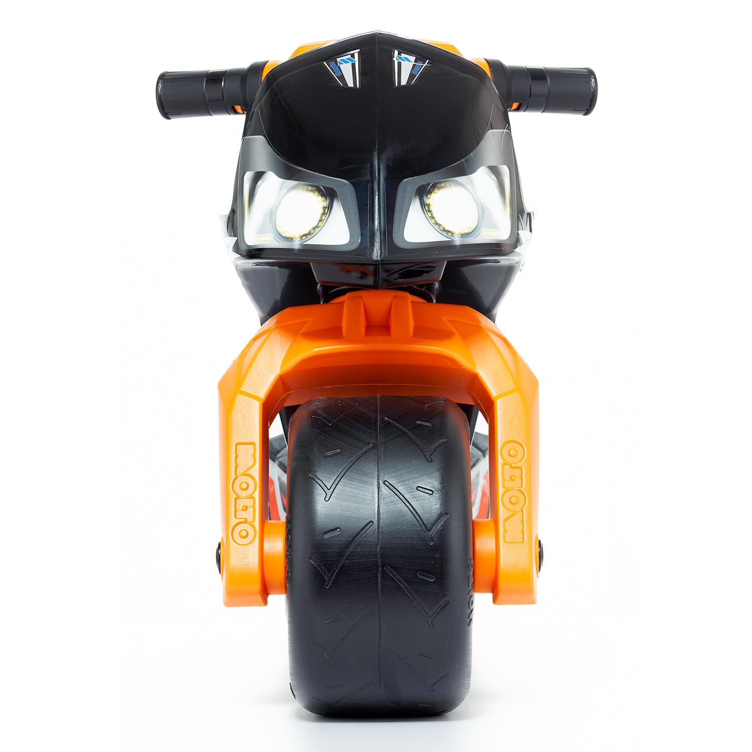 MOLTO | Dirt Scooter Schwarz Cross | Geländegängiger Roller | Sicheres & Robustes Kinderspielzeug | Fördert eine gesunde kindliche Entwicklung | +18 Monate