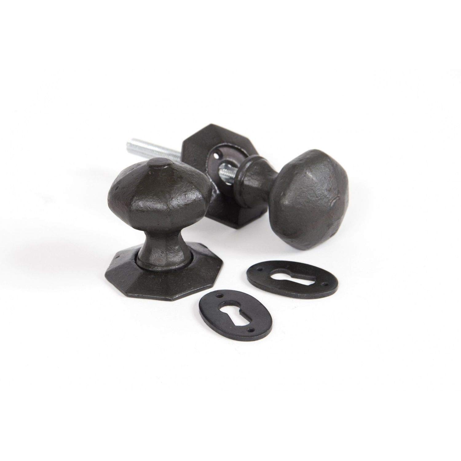From the Anvil Beeswax Octagonal Mortice/Rim Knob Set