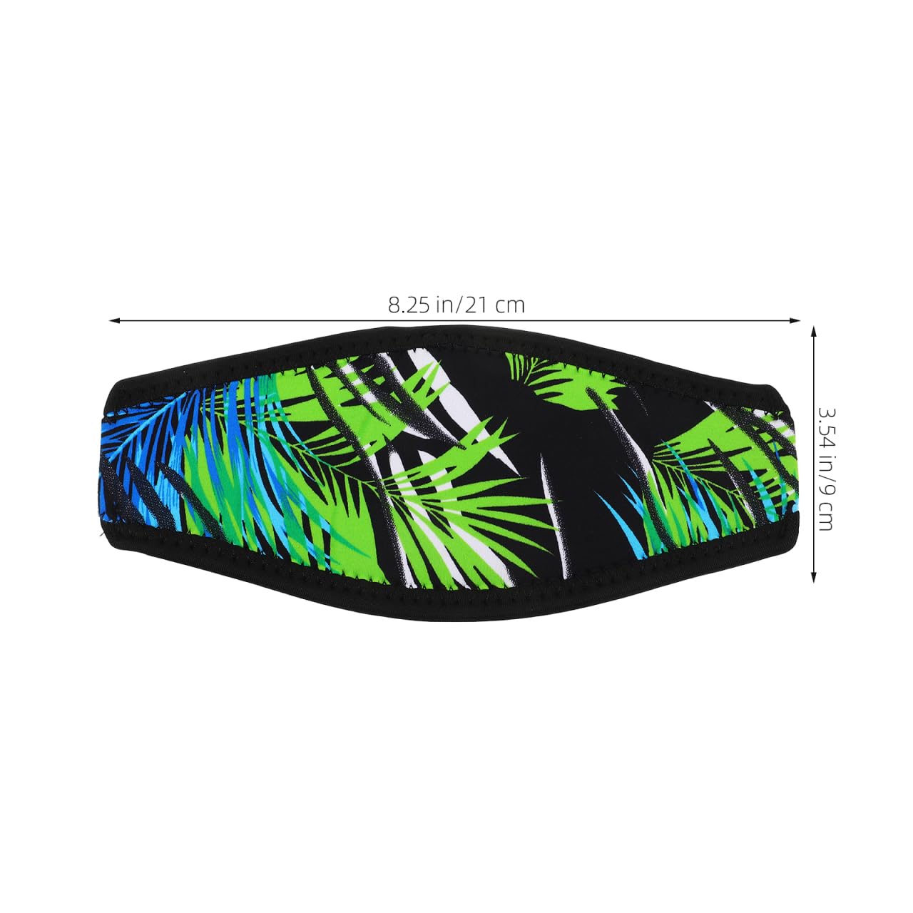 Happyyami Schnorchelmaske Tauchhaarschutz Wickelbrille Tauchmaskenbandabdeckungen Tauchmaskenband Neoprenband Tauchband Tauchpad Leck Schnorchelmaske Tauchwerkzeug Tauchstoff
