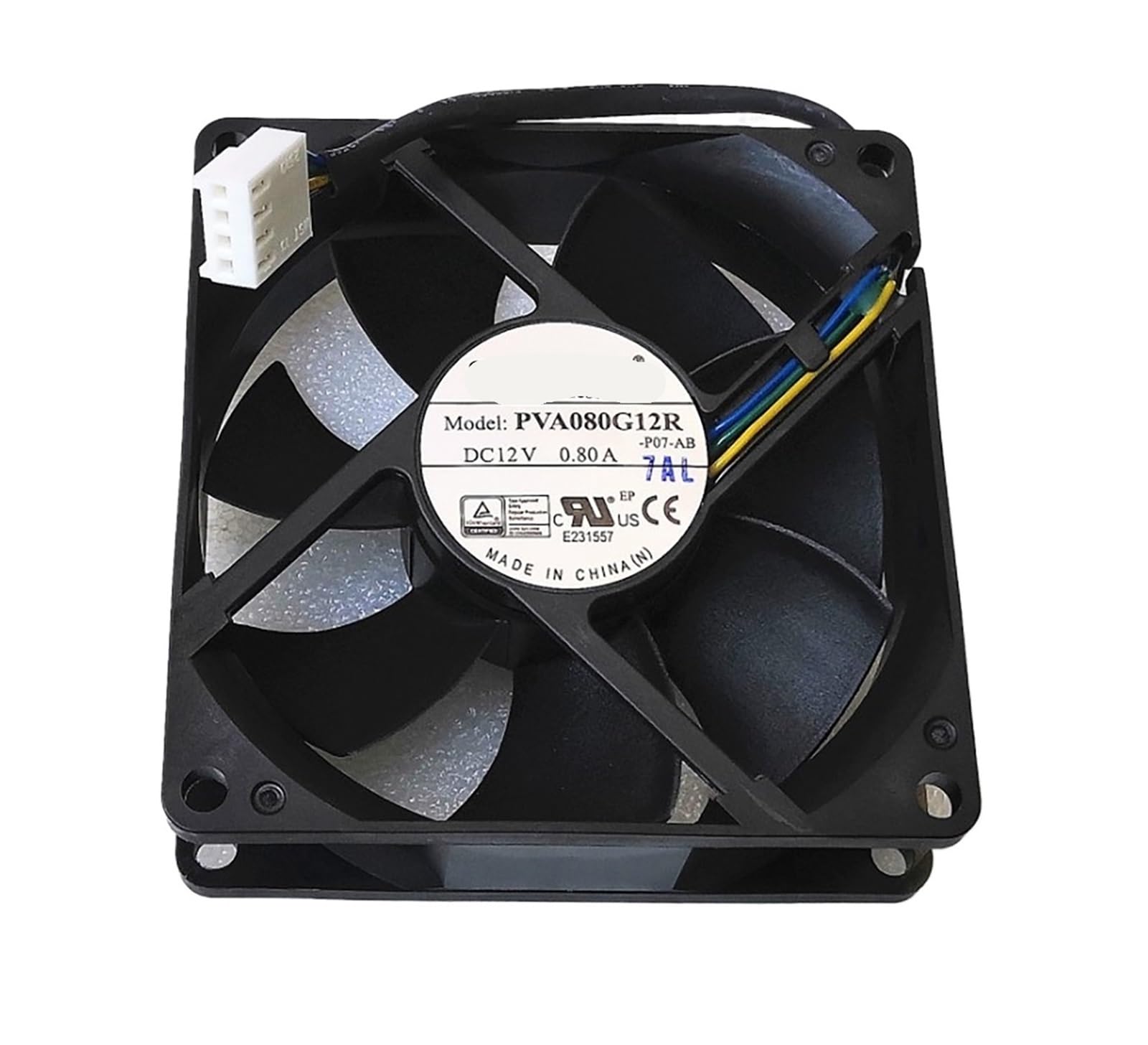 LZIKKGKI PVA080G12R 12V 0.80A 8025 4-wire cooling fan