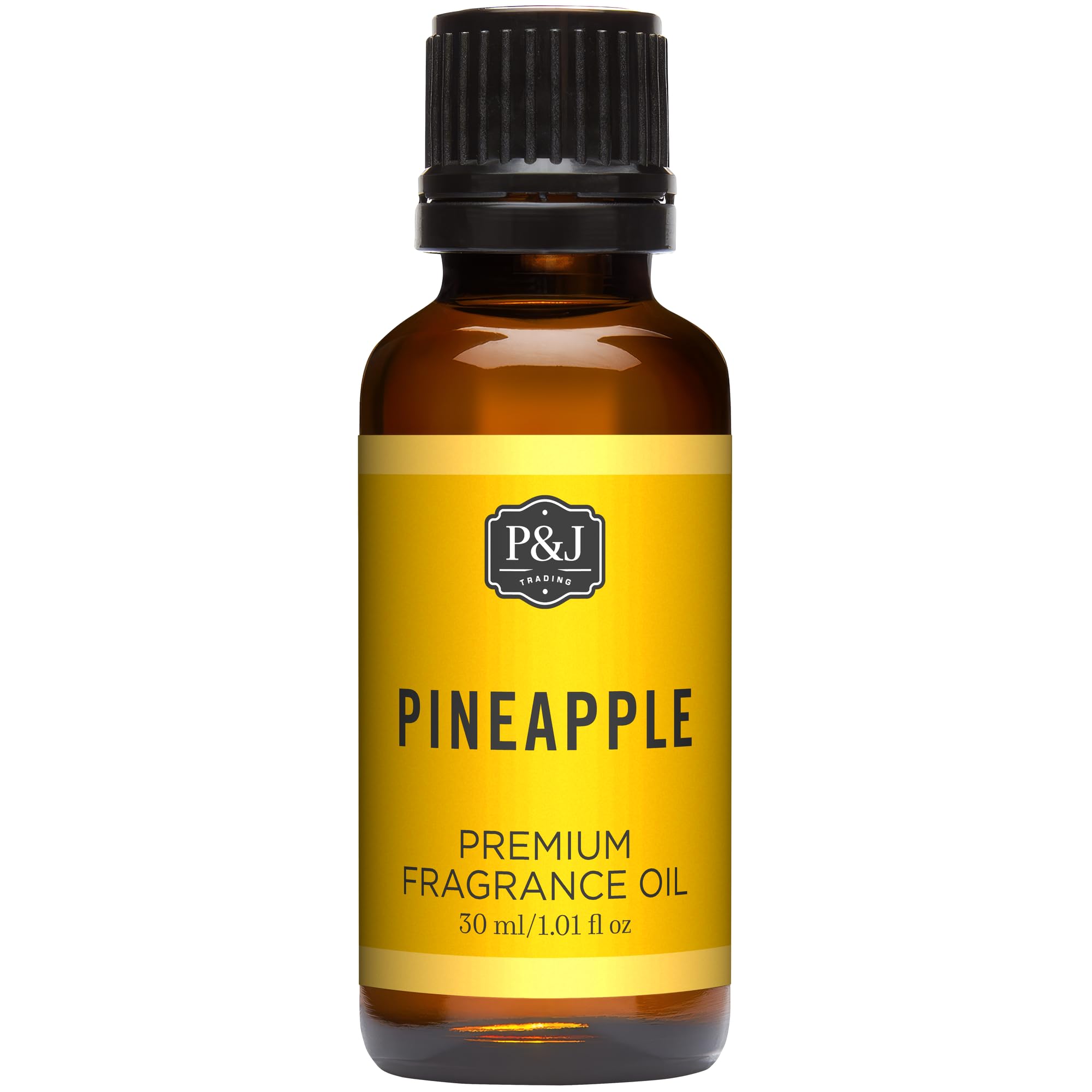 P&amp;J Trading - Pineapple Scented Oil 30ml - Fragrance Oil for Candle Making, Soap Making, Diffuser Oil