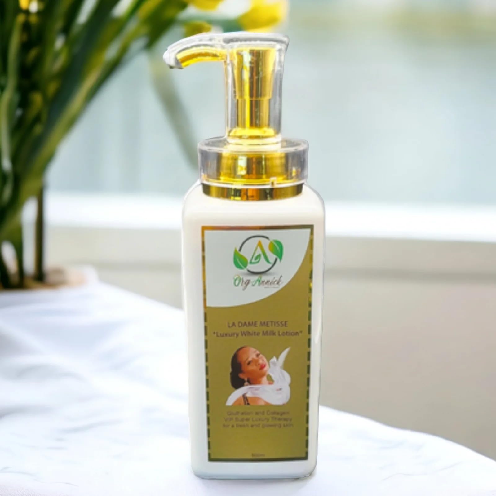 La Dame Gold Collagen Glutathione Body Milk Lotion - 16oz