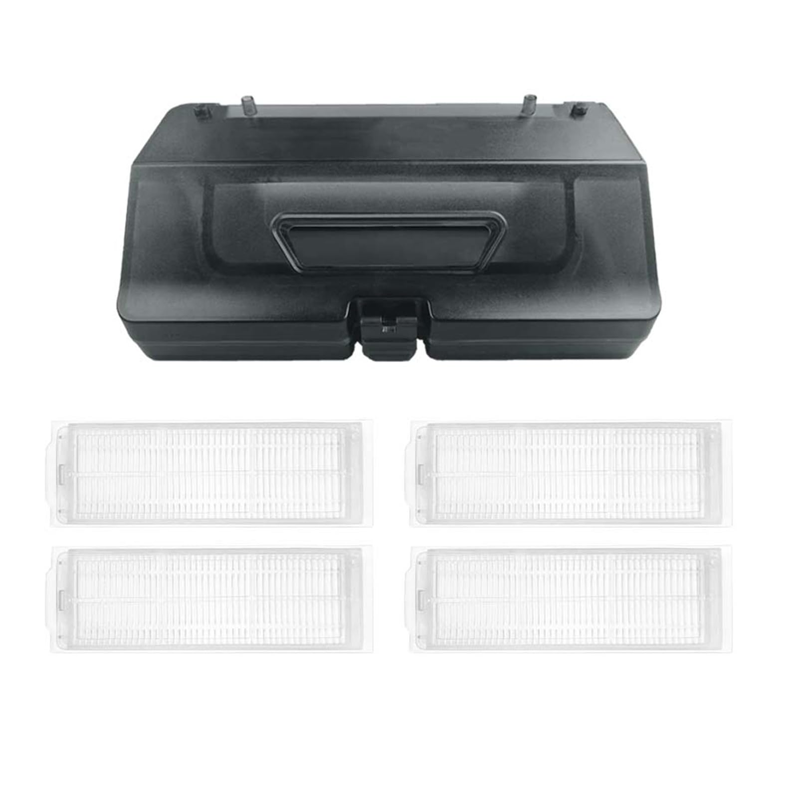 Fcoin Set F 2 In 1 Water Tank Dust Box Fit ，Compatible For Xiaomi， Mop 2S / 3C / Compatible For Viomi ，V2 V3 / S10 S12 B106gl(Set F)