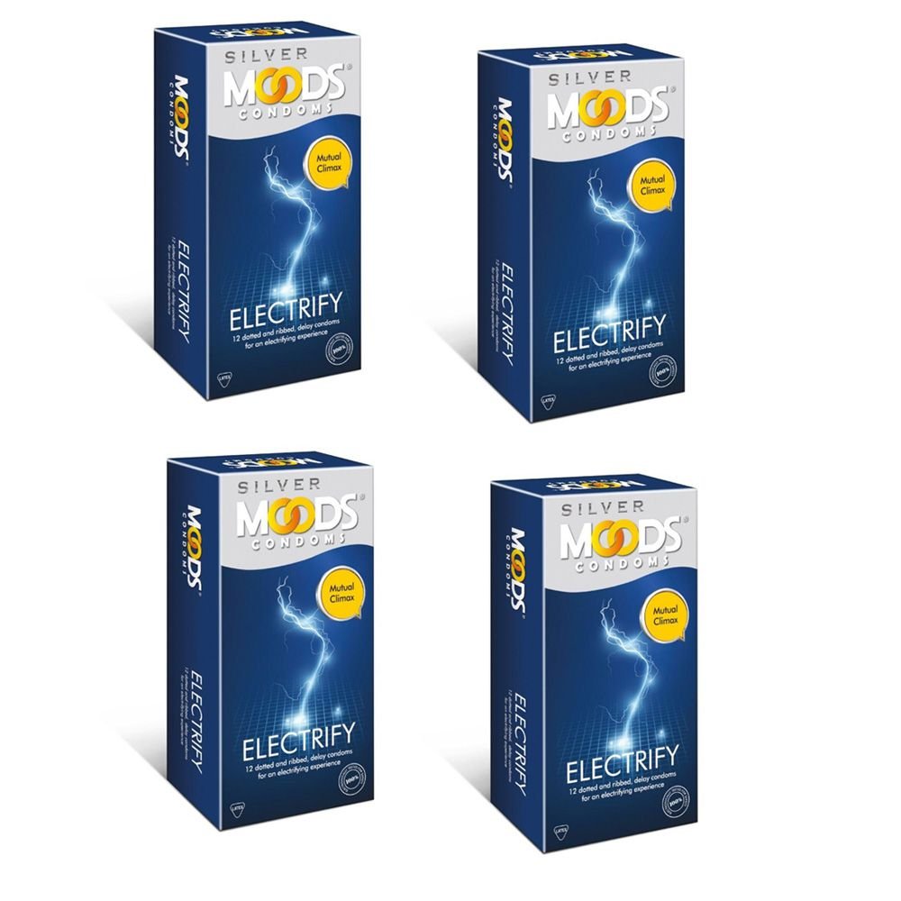 Moods 48 Pcs Electrify Silver Condom-picture-21