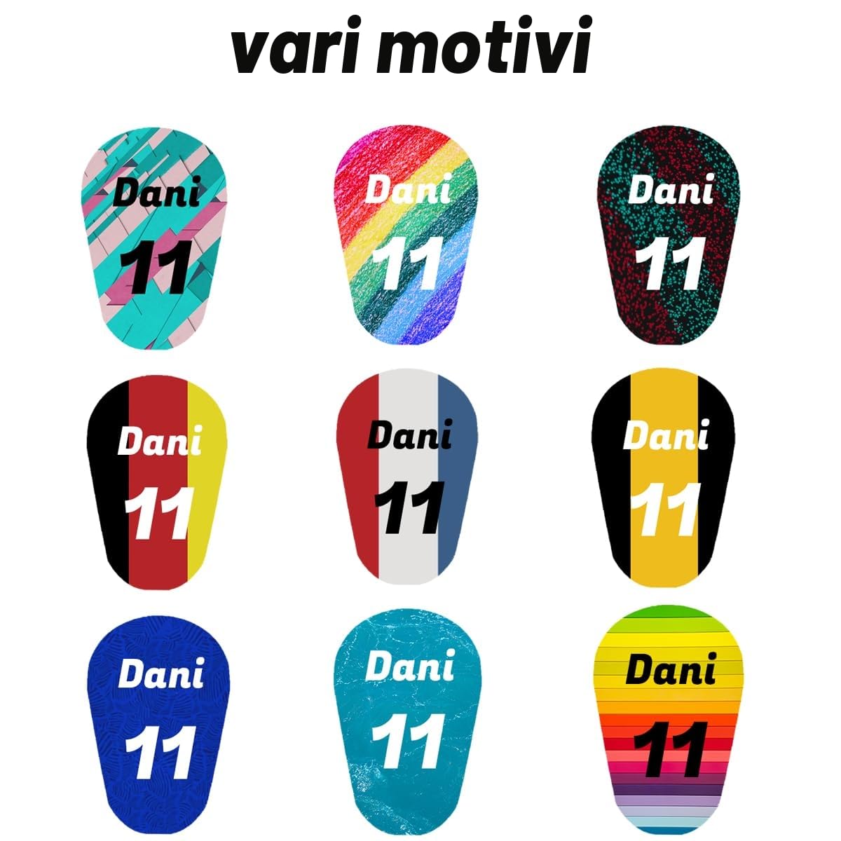 Parastinchi da Calcio Personalizzati per Bambini - Con Foto e Nome