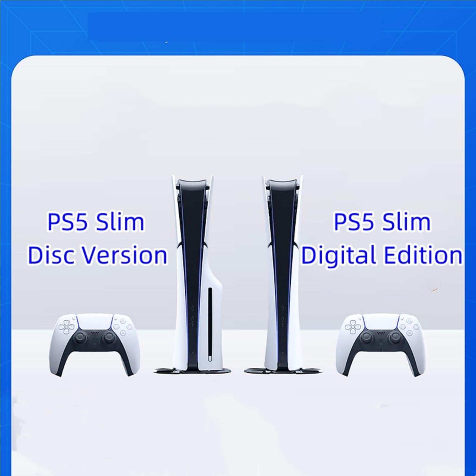 Per PS5 Pro Skin Disc Edition & Per PS5 Pro Skin Digital Edition Console Controller Vinyl Cover Skins Wraps Scratch Resistant Compatible 00185 Skins Wraps Regalo(Disc Version)