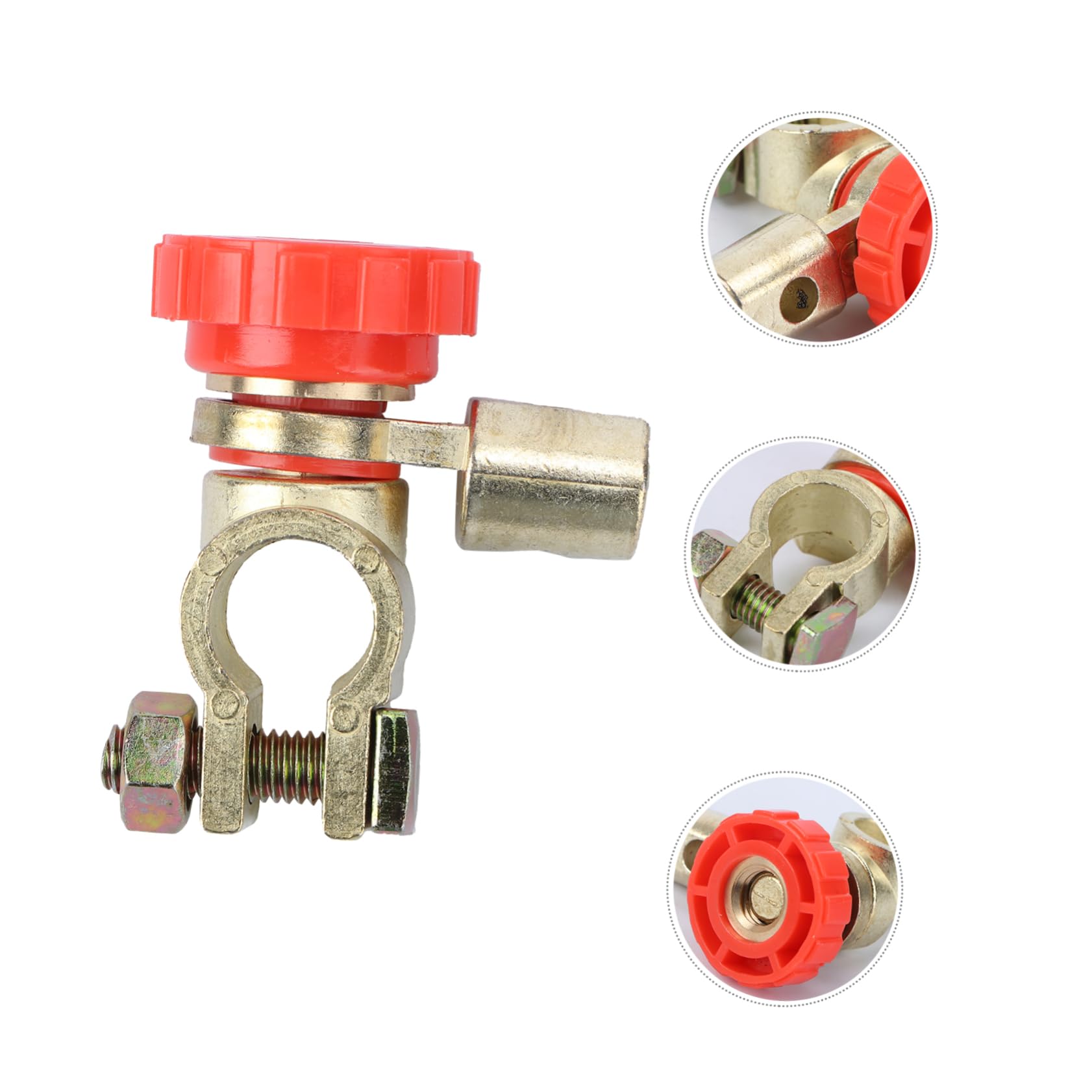 GARVALON Battery Disconnector 17mm Battery Disconnect Isolator for 6v/12v/24v Systems