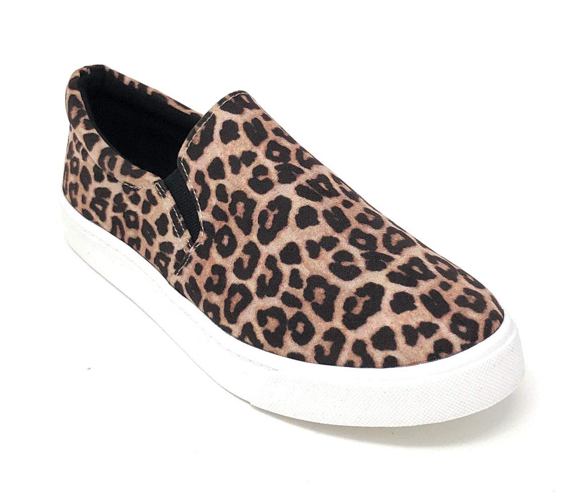 SodaTop Shoe Reign Women's Closed Toe Slip on Sneaker Loafer