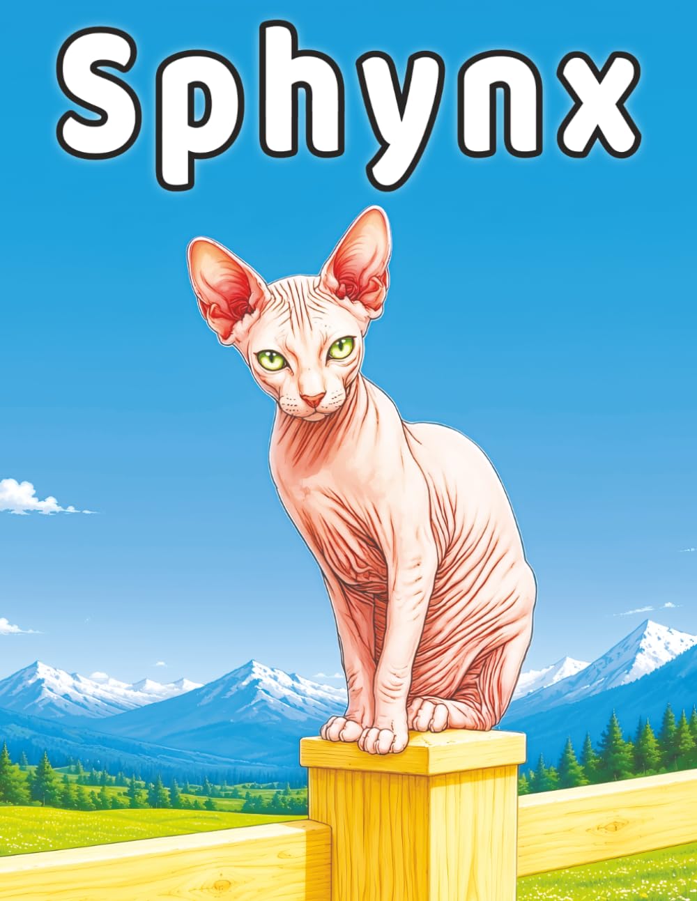 Sphynx: Unique Hairless Cat Coloring Book Featuring Cozy Moments, Playful Adventures, Relaxing Scenes, and Creative Stress Relief for Cat Lovers (My Cute Cats Collection)
