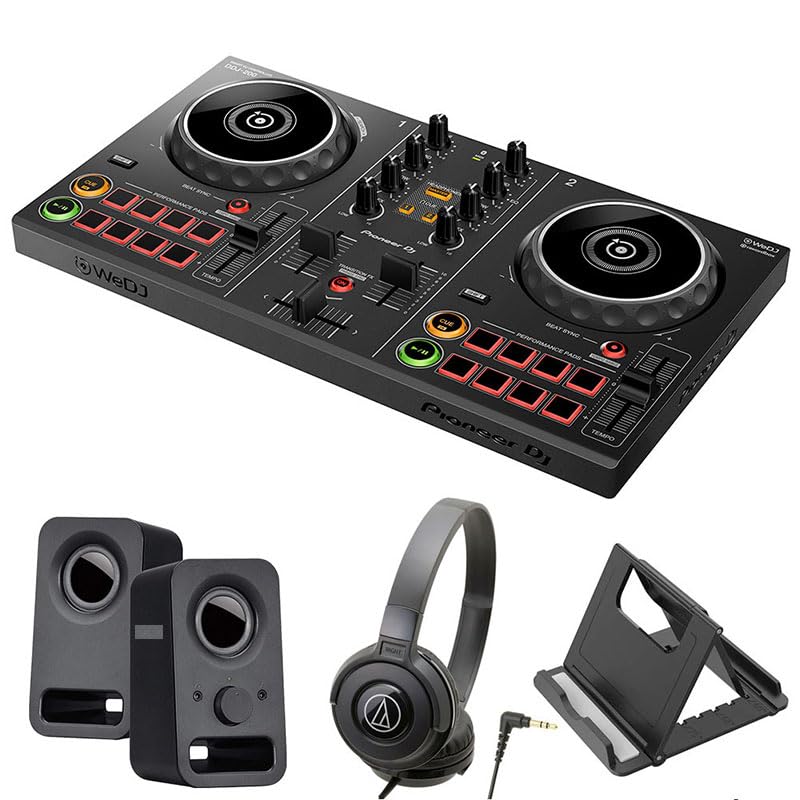 Amazon | Pioneer dj スマート DJコントローラー DDJ-200 + ヘッドホン 