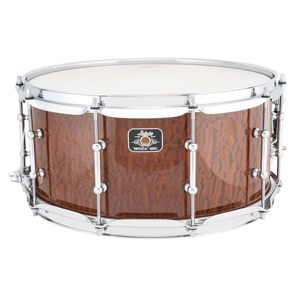 Ludwig LU6514BE Universal Mahogany Snare Drum 6.5x14"
