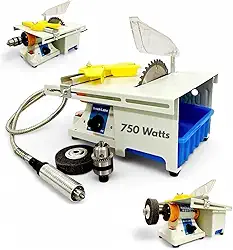 Mini Serra De Bancada/Micro Retífica 750w / Multifuncional