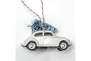 Cream Bug Beetle Christmas Ornament: A Whimsical and Festive Addition to Your Holiday Tree