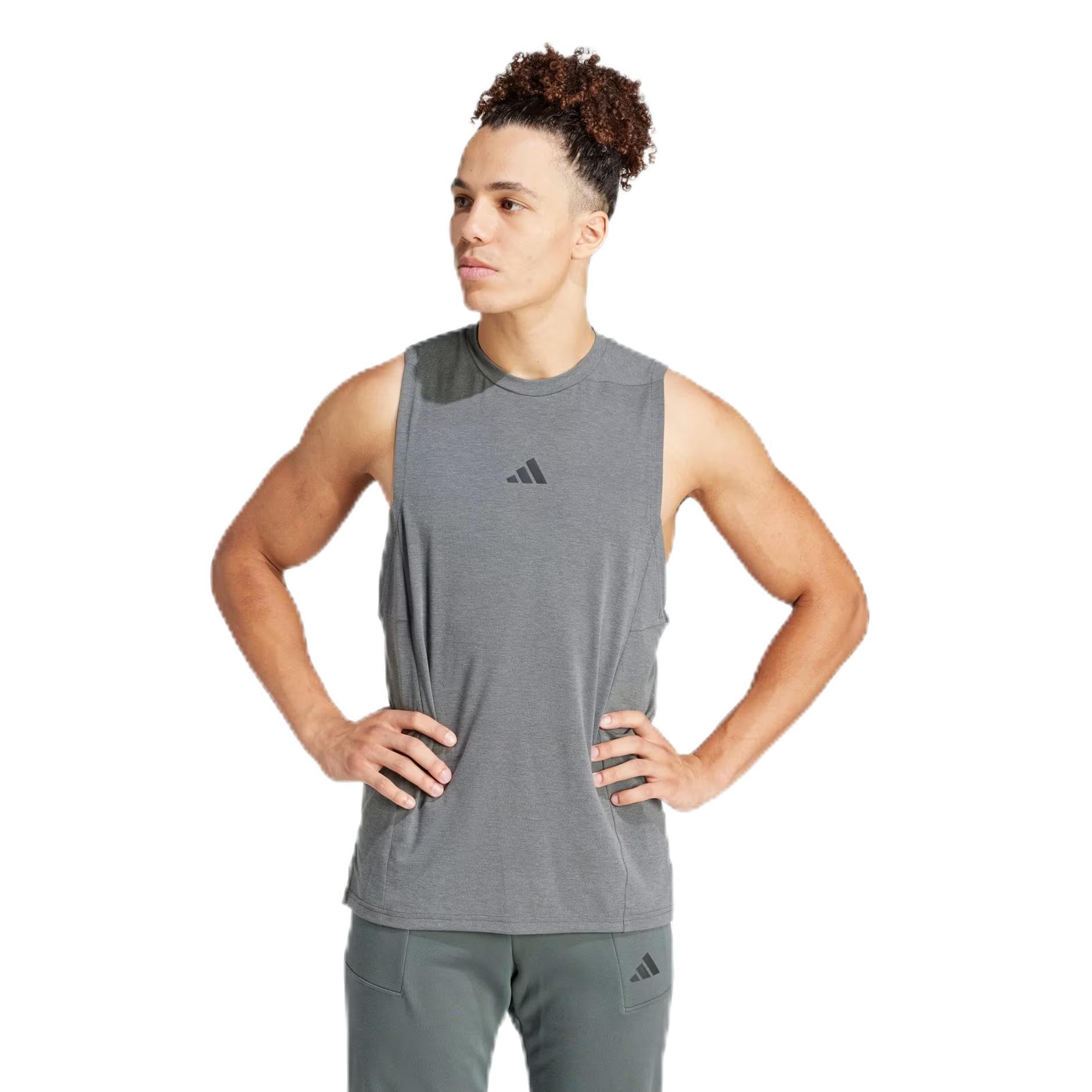 adidas Men's Designed for Training Workout Tanktop