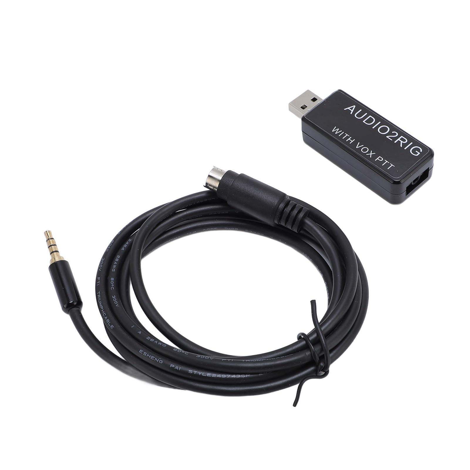 Interfaccia modalità digitale, connettore radio con cavo FT818, codec audio USB per WSJT X, FlDigi, Vox HF Kit VHF UHF FT8 FT4