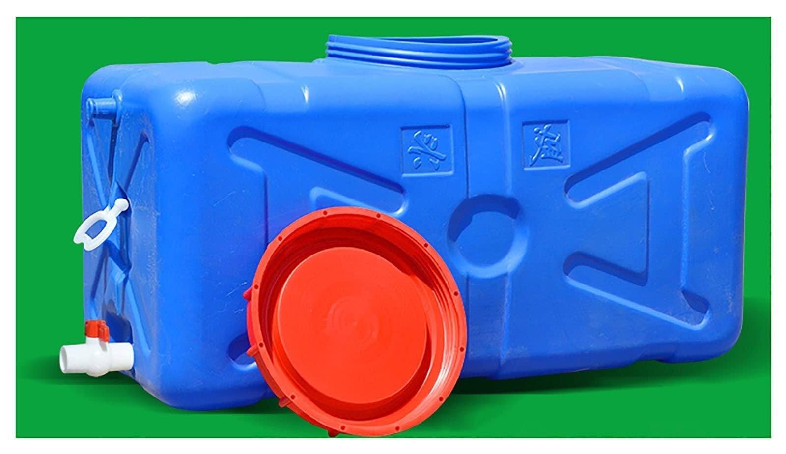 Serbatoio dell'Acqua Campeggio Viaggio All'aperto Contenitori Rettangolari Secchio L'acqua Domestico for Escursionismo, Plastica Acqua Contenitore Portatile