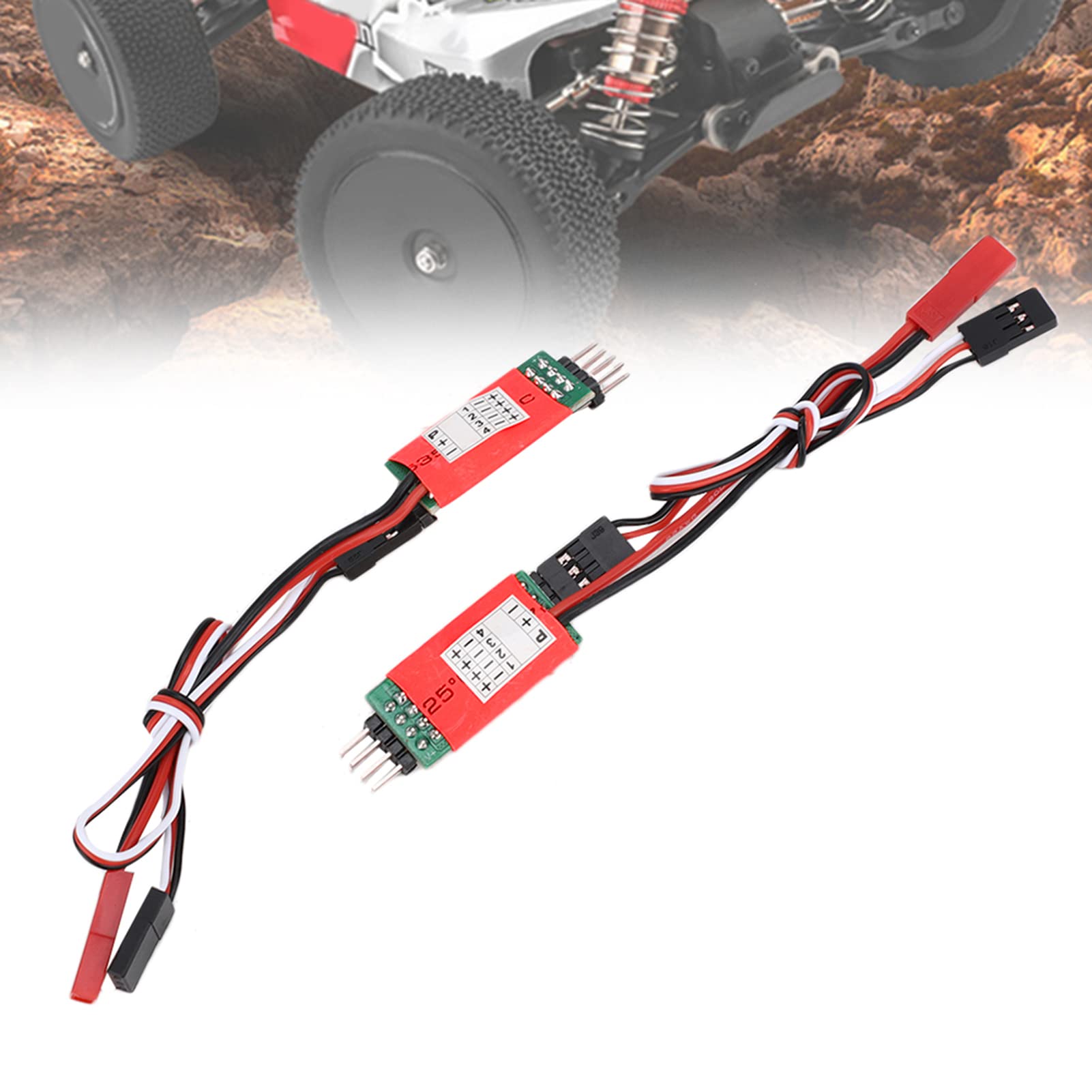 Rallonge 3 Canaux (CH3) Pour Voiture RC – Plastique, Longueur ~24.2 Cm – Pour Contrôle De Lumières Ou Accessoires – Plug-and-play - 7