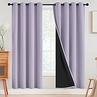 Vista 65 de SimpleHome - Cortinas opacas 100% para recámara, cortinas de ventana con ojales beige, con aislamiento térmico, cortinas de oscurecimiento