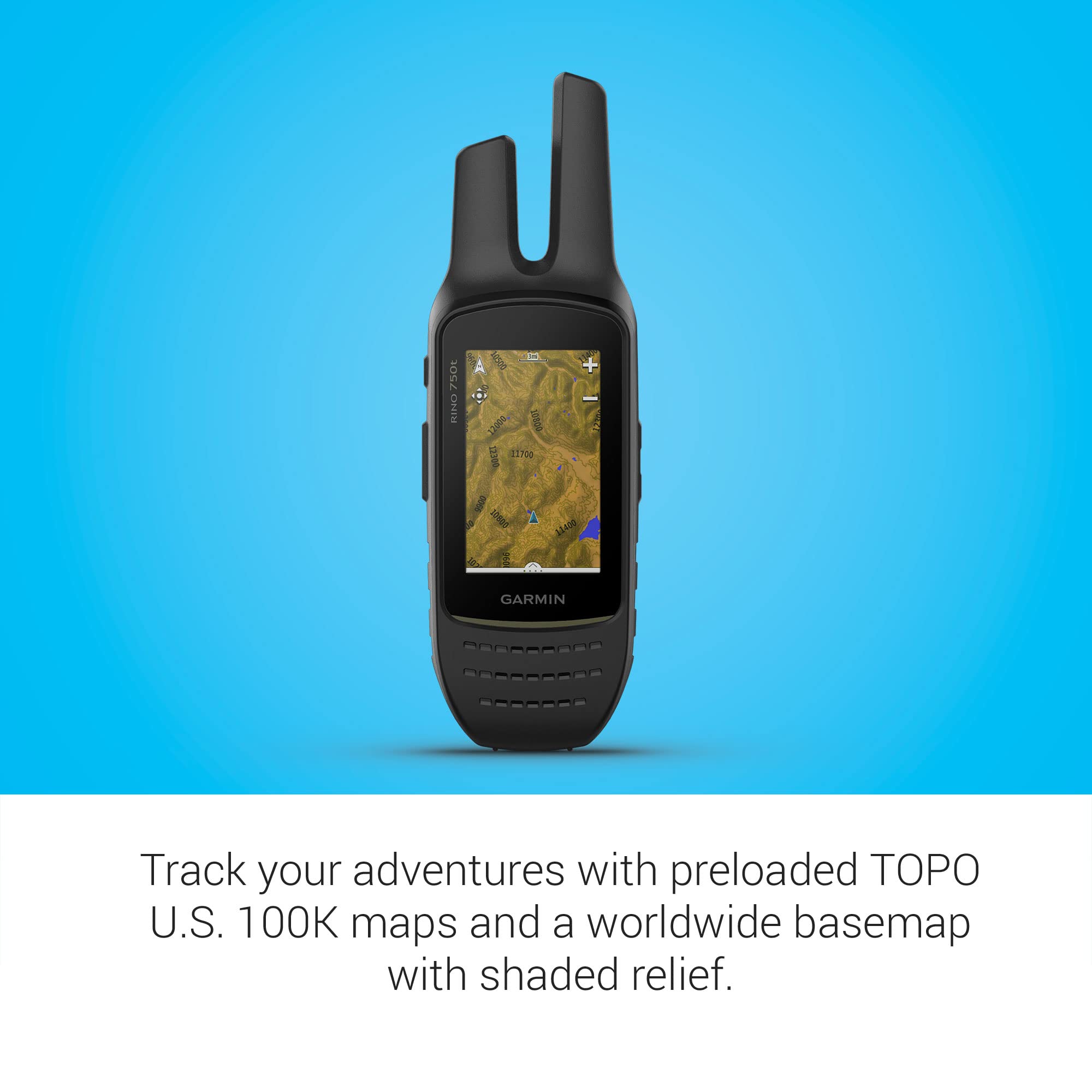 Amazon.com: Garmin Rino 750t Two-Way Radio with Topo Mapping