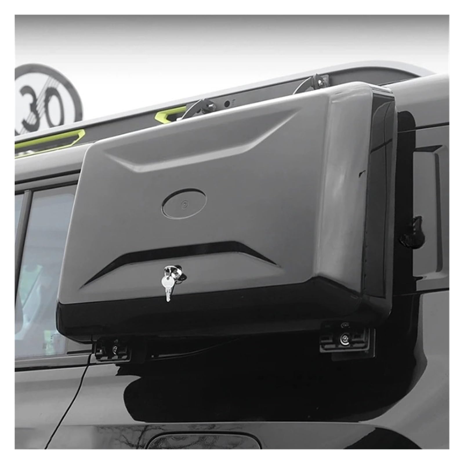 Boczny plecak samochodowy Box dachowy Bagażnik dachowy samochodu Camperize Van Akcesoria Loop Części zewnętrzne Samochody kompatybilne z Chery Jetour Traveler T2(Original factory)