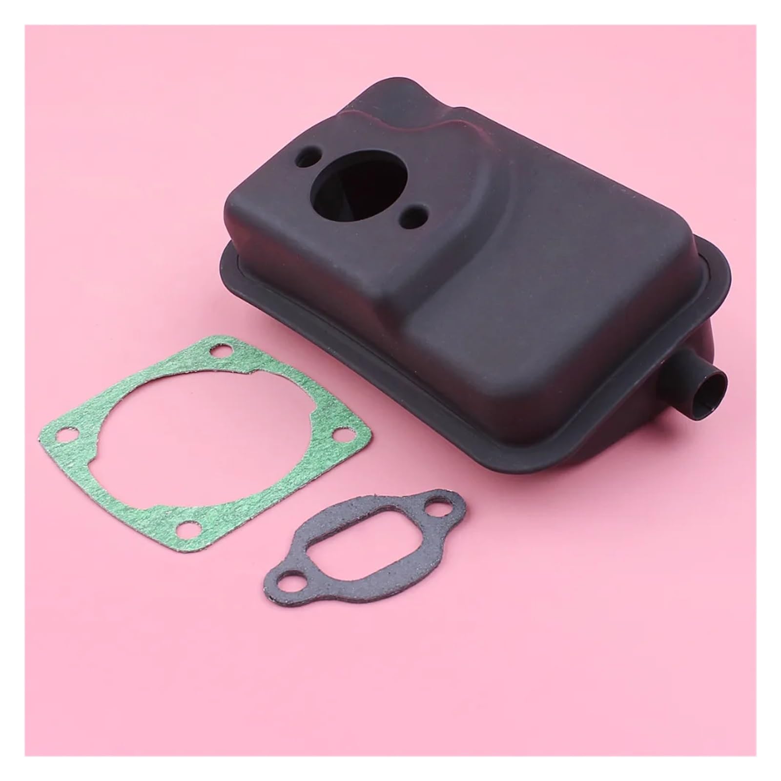 Silenciador de Escape con Kit de Junta de Cilindro for r-obin BG411 NB411 EC04 CG411, cortadora de césped, desbrozadora, Pieza de Repuesto del Motor
