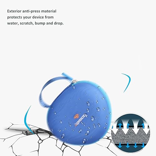 Miniatura 8 de Aproca Funda para audífonos para niños compatible con auriculares Bluetooth iClever BTH12  HS19  BTH26 para niños, bolsa rígida de almacenamiento,