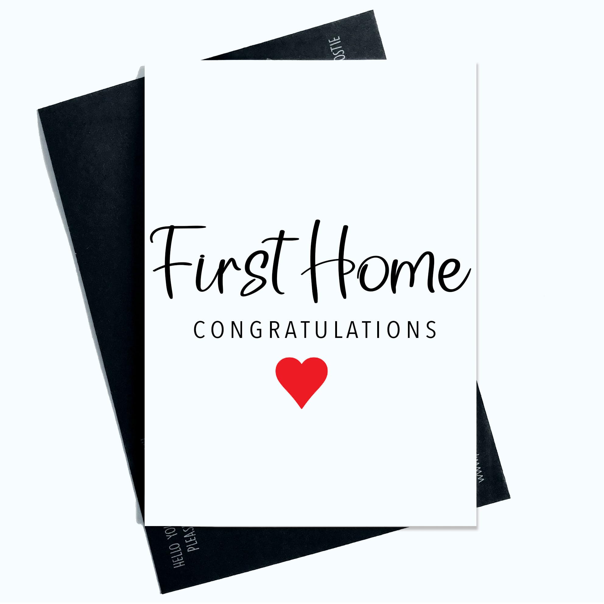 Peachy Antics New Home Card Congratulations First Home Card New Home Greeting Card Cute Design For Couples First Home AP157