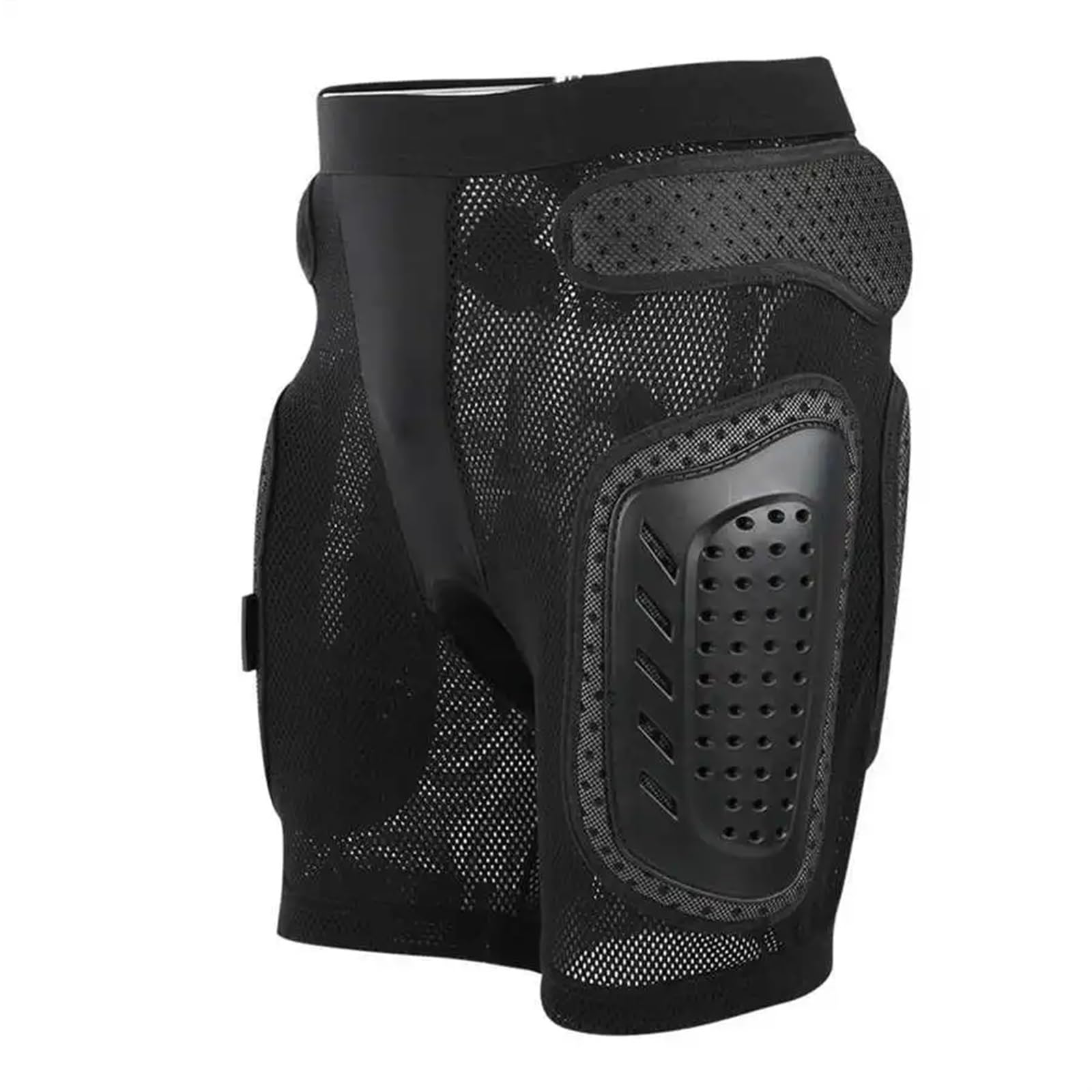 Short de Ski Rembourré Ski Hip Protection Pantalon Cyclisme Hip Pad Shorts Équipement de Protection Ski Roller Skateboard Hanche Coussin Moto Ass Pad(L)