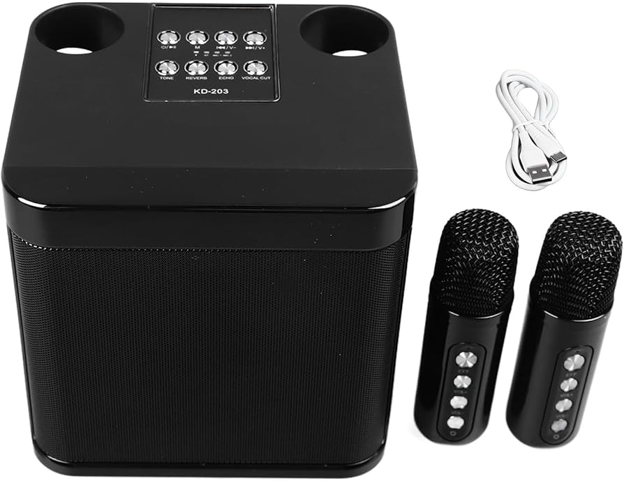 Amazon.com: Asixxsix Karaoke Machine for Kids Adults, Portable