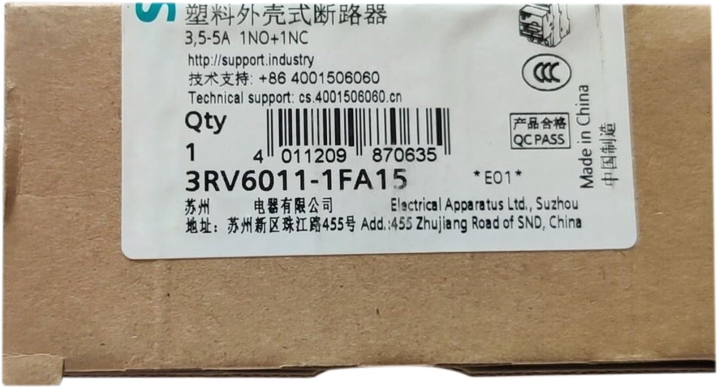適格請求書発行可 3RV6011-1FA15