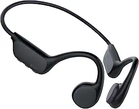 Geonav OpenBone Fone de Condução Óssea, Bluetooth, Autonomia 8 horas, Microfone integrado, AER17BK, Preto