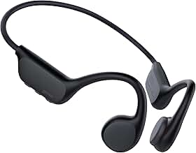 Geonav OpenBone Fone de Condução Óssea, Bluetooth, Autonomia 8 horas, Microfone integrado, AER17BK, Preto