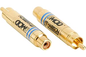 Harrison Labs FMOD Inline Subwoofer Electronic Crossover 150Hz Low Pass RCA Converter Interface