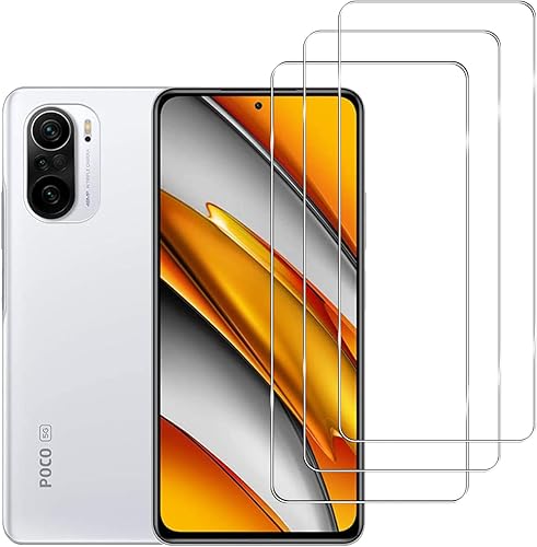 Protector de pantalla de vidrio templado para Xiaomi poco F3, transparente HD, dureza 9H, antiarañazos, compatible con Xiaomi poco F3