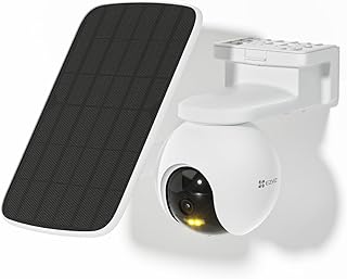 EZVIZ CB8 KIT 2K Wireless Outdoor WiFi Surveillance Camera, Solar, 10400mAh Battery, Intelligent Tra