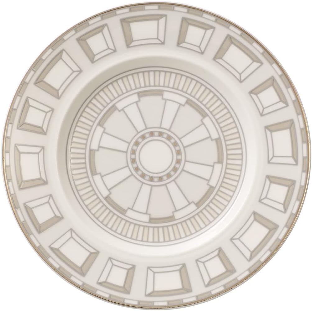 Villeroy & Boch La Classica Contura Teiera In Porcellana 1,1L Per 6 Persone: Design Geometrico Con Dettagli Platino, Lavastoviglie - 5