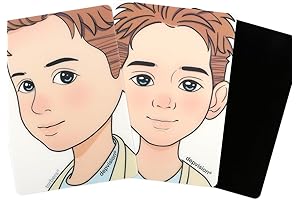 Depvision Face Painting Practice Board - Perfect for Kids' Creativity!