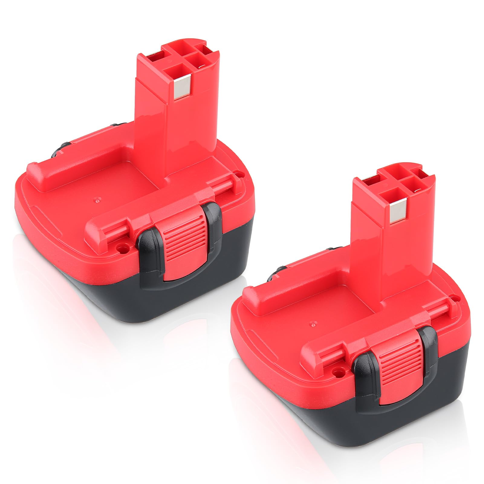 Sponsored Ad – 14.4V 4.8Ah Ni-MH Replacement for Bosch Battery BAT038 BAT040 BAT041 BAT140 BAT159 2607335275 2607335533 2607335534 2607335711 (2 Pack)