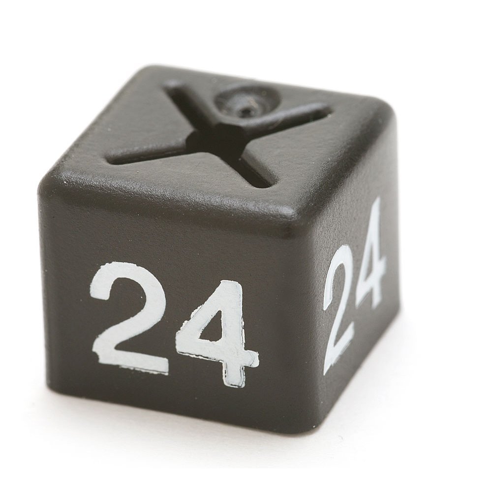 50x 24 SIZE CUBE GARMENT CLOTHES MARKER SIZE NUMBER PACK OF 50 EACH