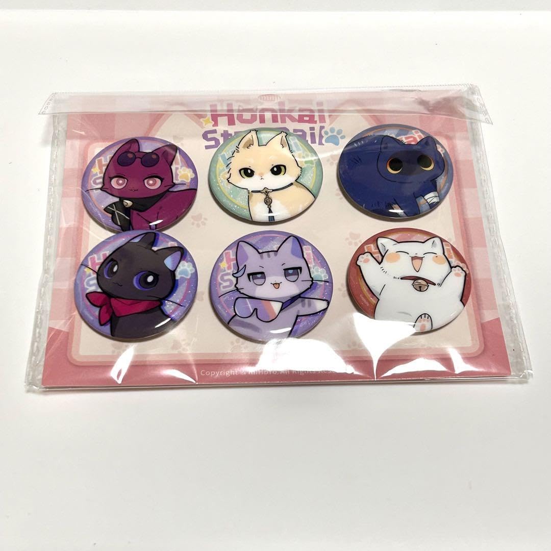 【崩壊スターレイル・公式】ちびネコシリーズ　缶バッジ　刃 Amazon.co.jp: 崩壊スターレイル ちびネコシリーズ 特典 缶