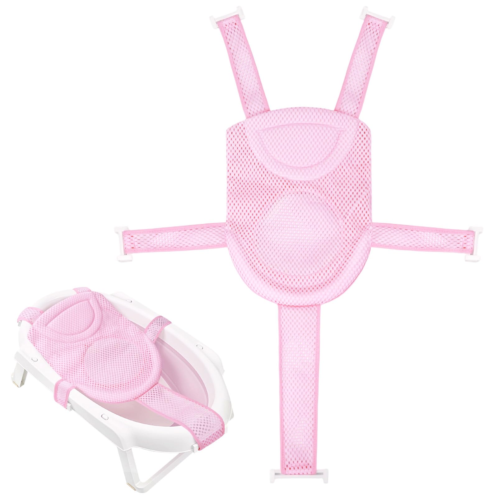 Colorlife Baby Bath Seat Support Net Infant Bathing Seat - bathing | Mubboo