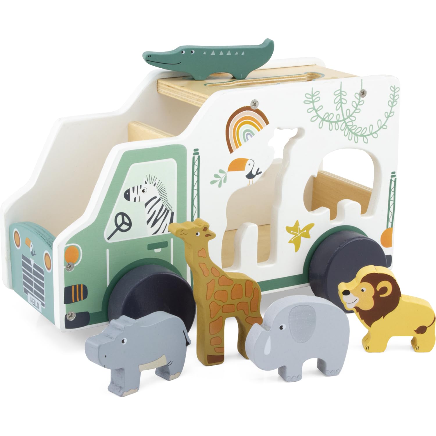 Ulysse Couleurs d'Enfance 1556 Safari Truck, White