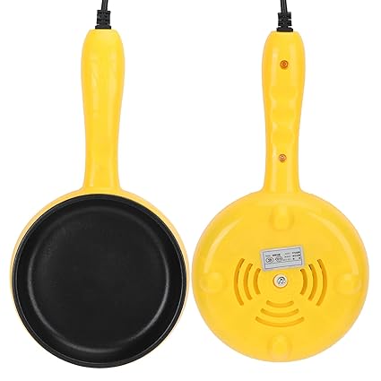 Ubersweet Electric Egg Frying Pan, Multipurpose Non - ?Stick Electric Frying Pan, Portable Mini 300W Dormitory Pancake Home Kitchen Steak for Frying Egg
