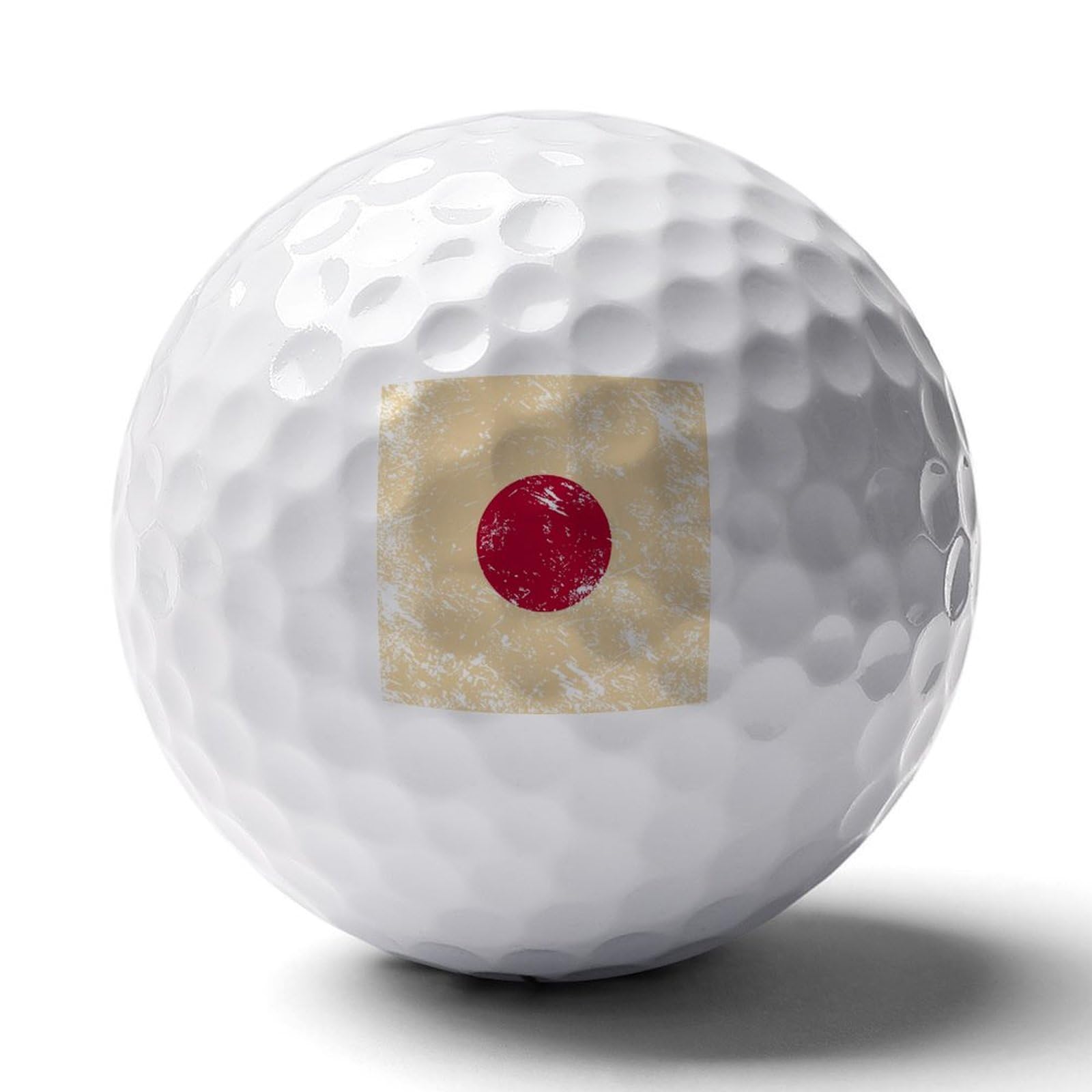 Japan Vintage Flag Logo Golf Balls Personalized Ball Custom for Men Women Boyfriend Husband