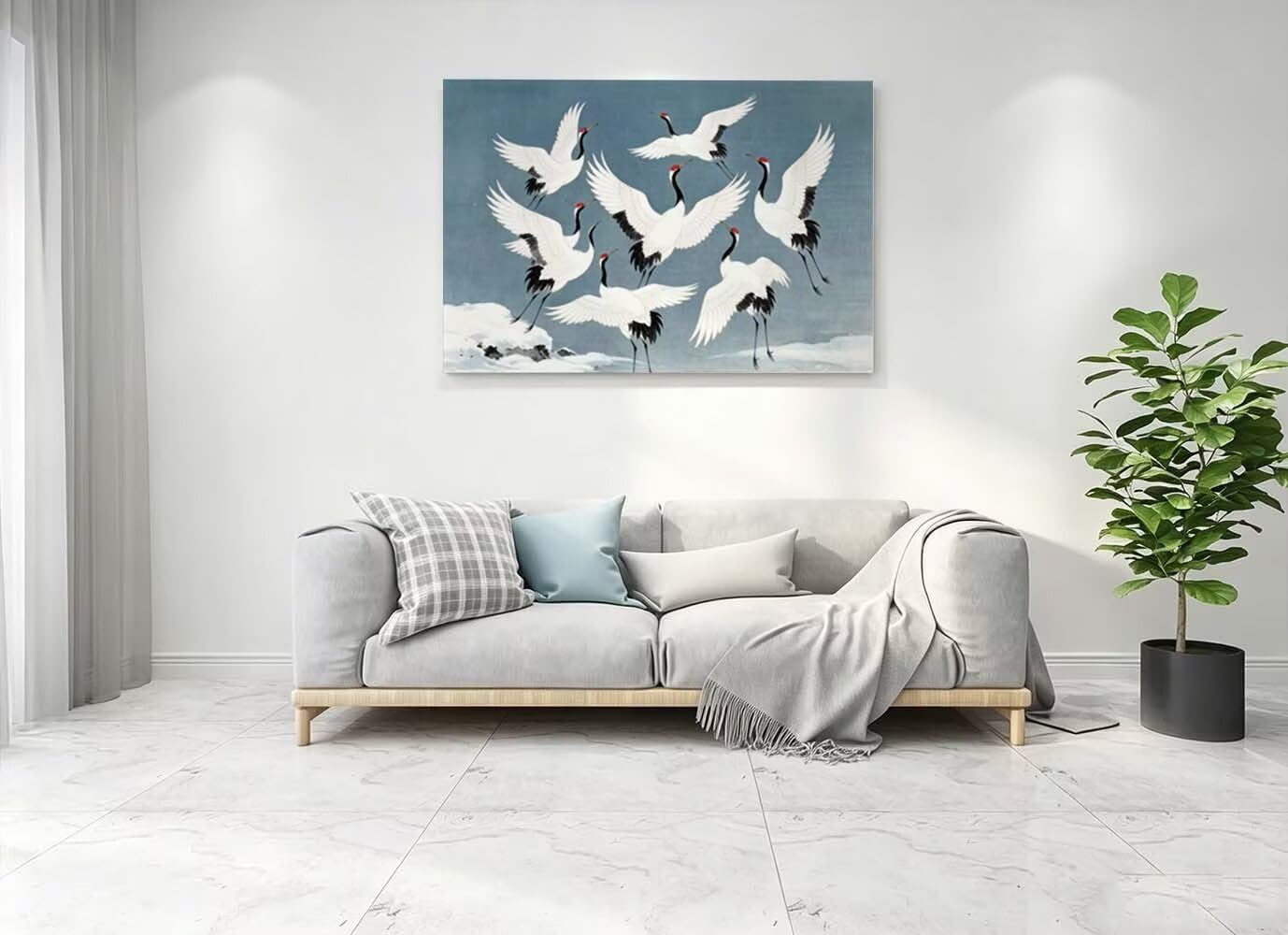 Bird zestaw 2 sztuk diamentowych obrazów 5D dla dorosłych, 95 x 70 cm, L